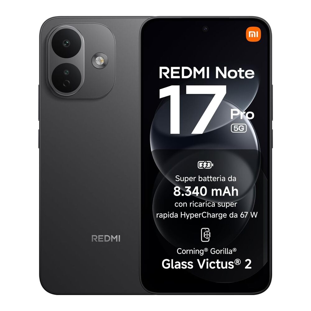 REDMI NOTE 17 PRO 5G 6+256 GB BLACK